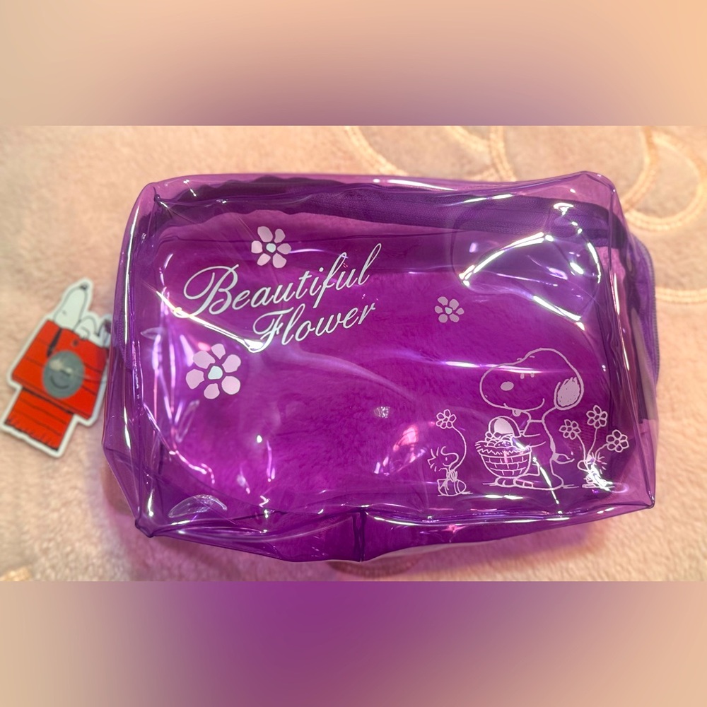 🆕 Snoopy clear bag